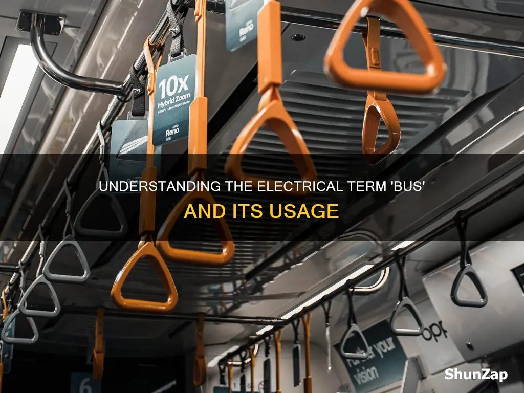 what does bus mean in electrical terms