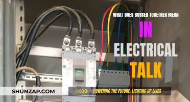 Understanding 'Bussed Together' in Electrical Wiring and Design