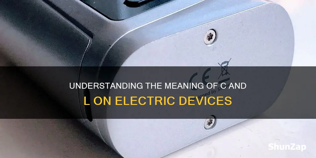 what does c and l mean on electric devices