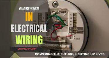Understanding Electrical Wiring: What Does the 'C' Mean?