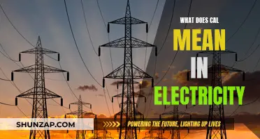 Understanding CAL: The Electricity Unit's Definition and Usage