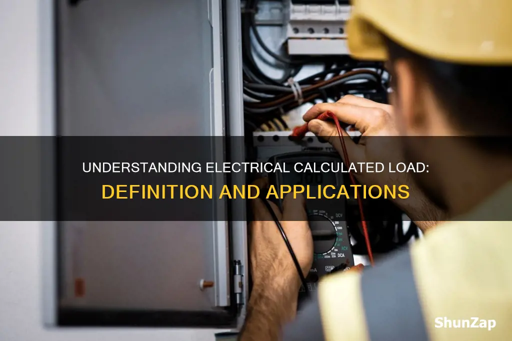 what does calculated load mean electrical