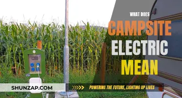Understanding Campsite Electric: Powering Your Outdoor Adventure