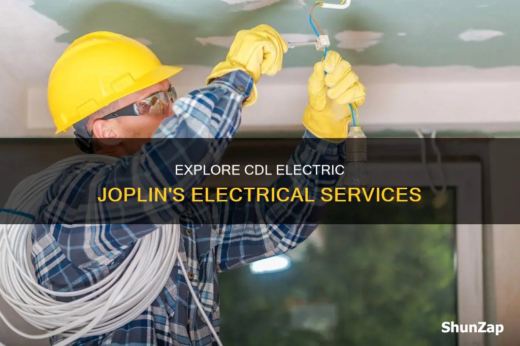 what does cdl electric joplin mo do