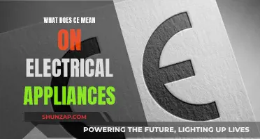 What Does 'CE' Mean on Electrical Appliances?