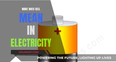 Understanding Electricity: Cells and Their Meaning