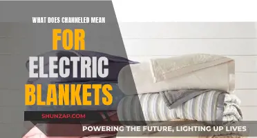 Understanding Electric Blankets: Channeled Design for Warmth