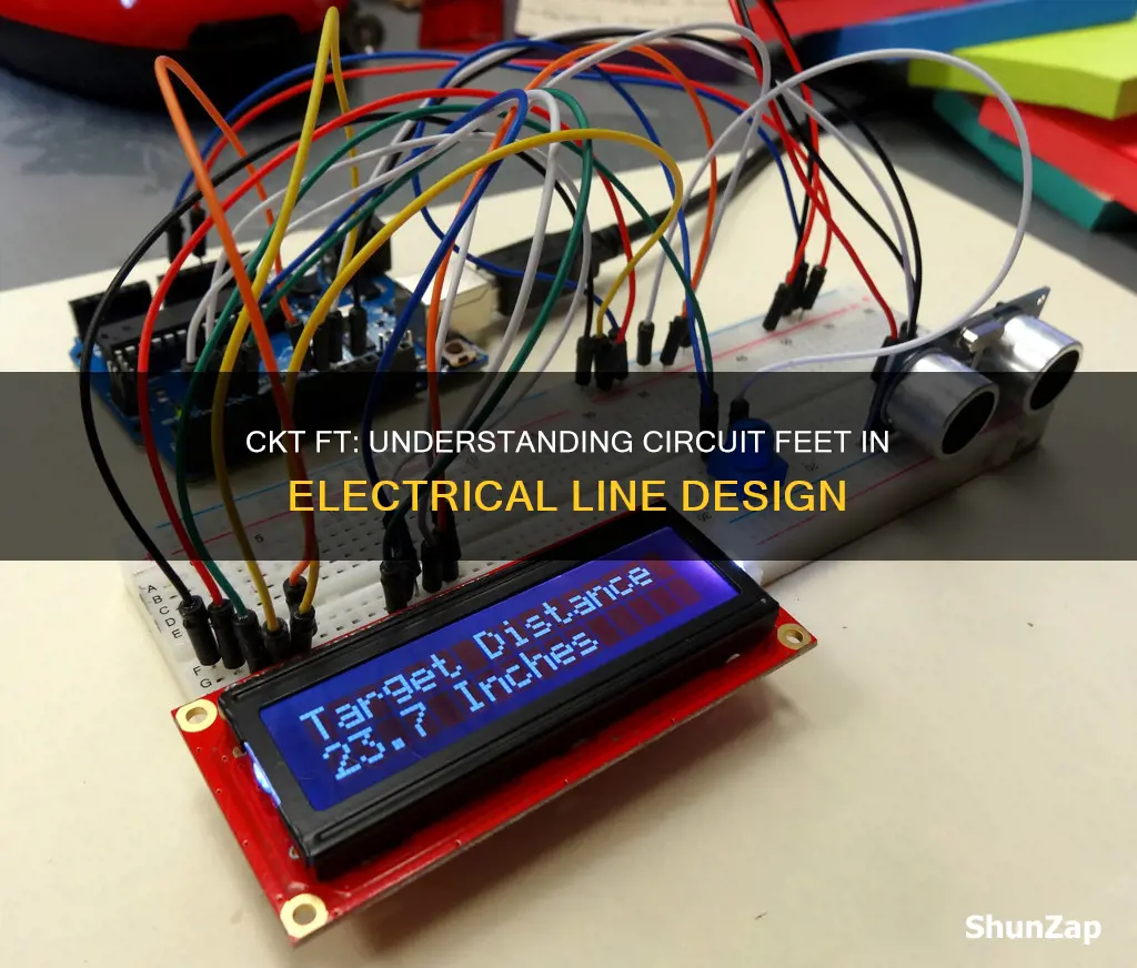what does ckt ft mean in relation to electrical line