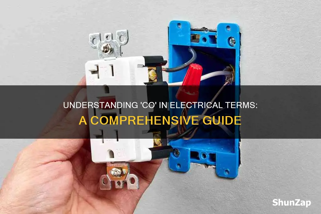 what does co mean in electrical