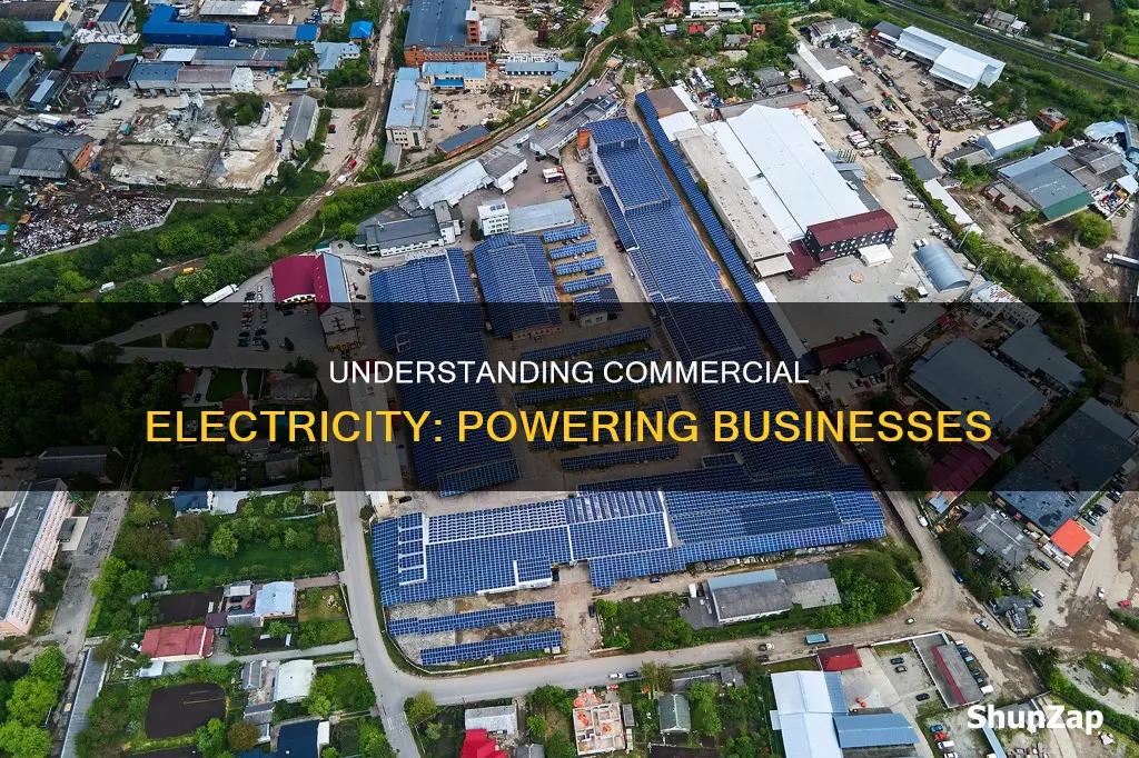 what does commercial electricity mean