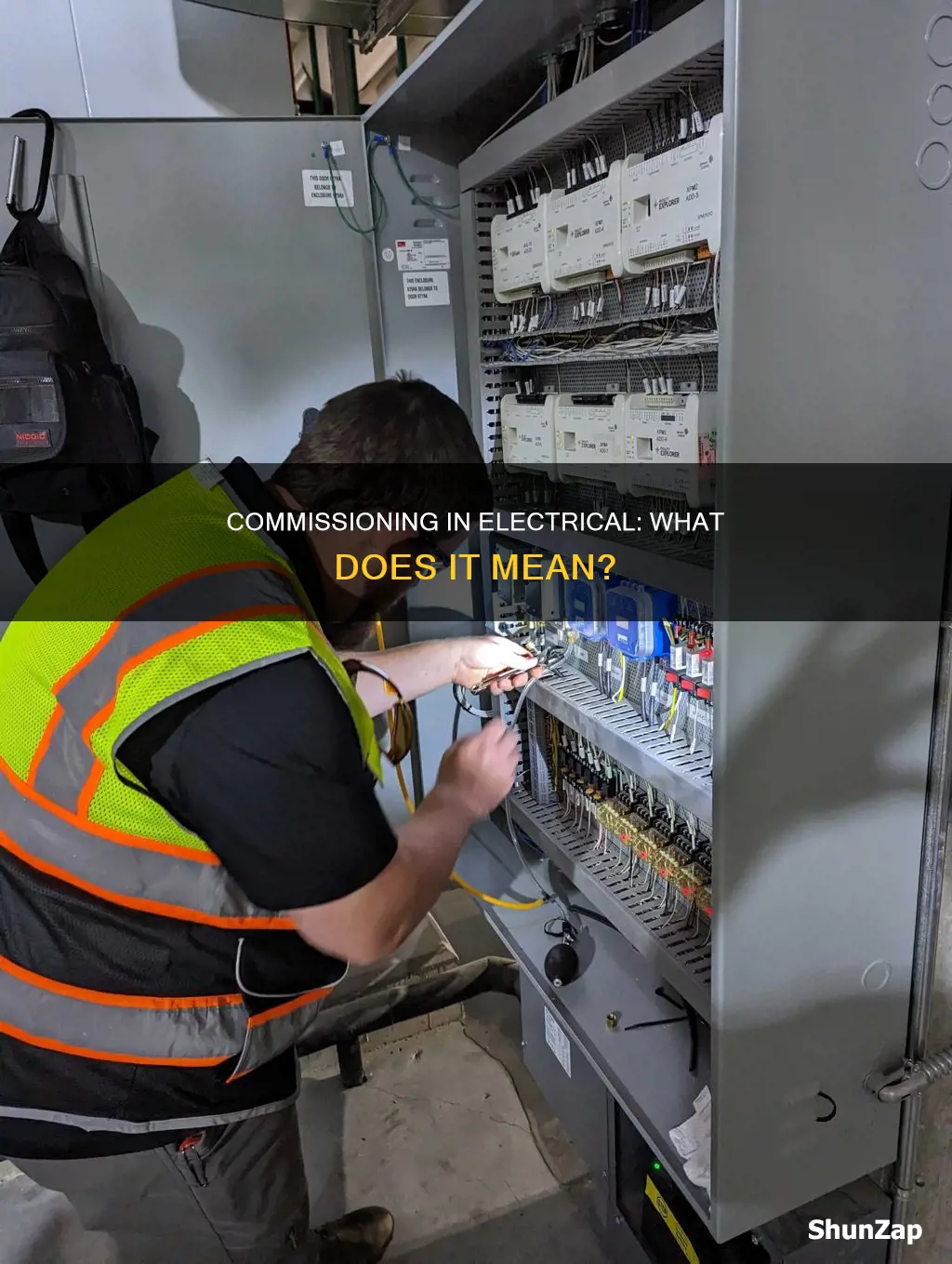 what does commissioning mean in electrical
