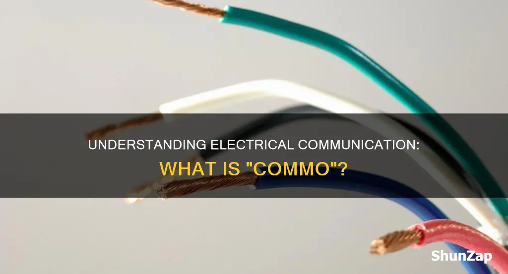 what does commo mean in electrical