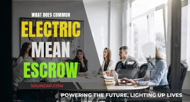 Understanding Escrow: Common Electric's Meaning and Your Money