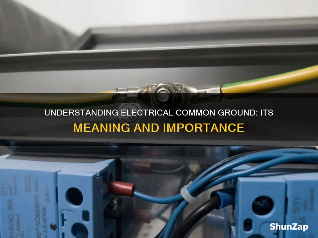 what does common ground mean electrical
