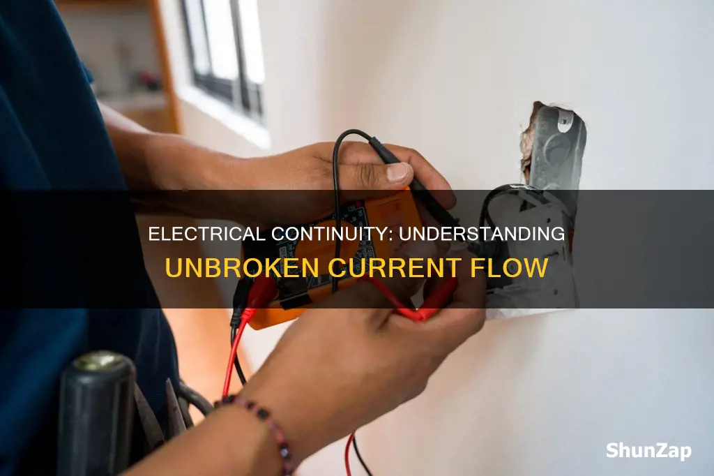 what does continuity mean in electrical