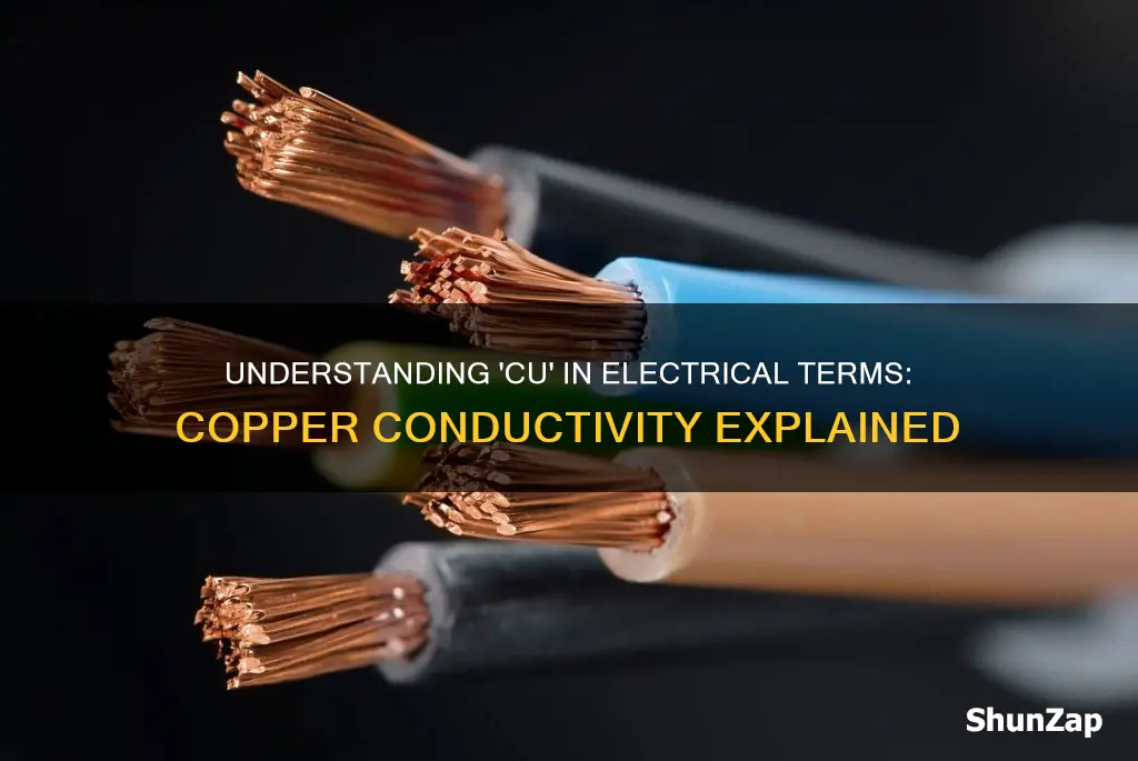 what does cu mean in electrical terms
