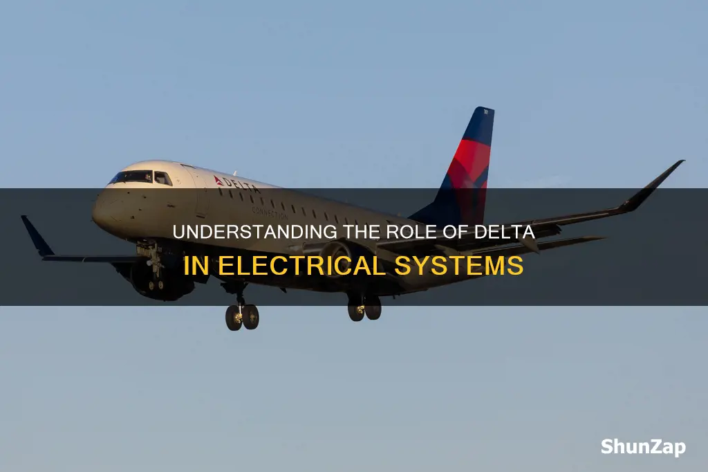 what does delta mean in electricity