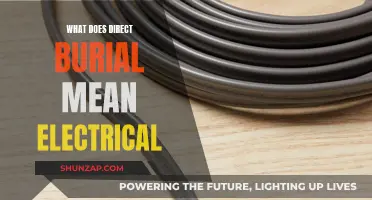 Electrical Direct Burial: What Does It Mean?