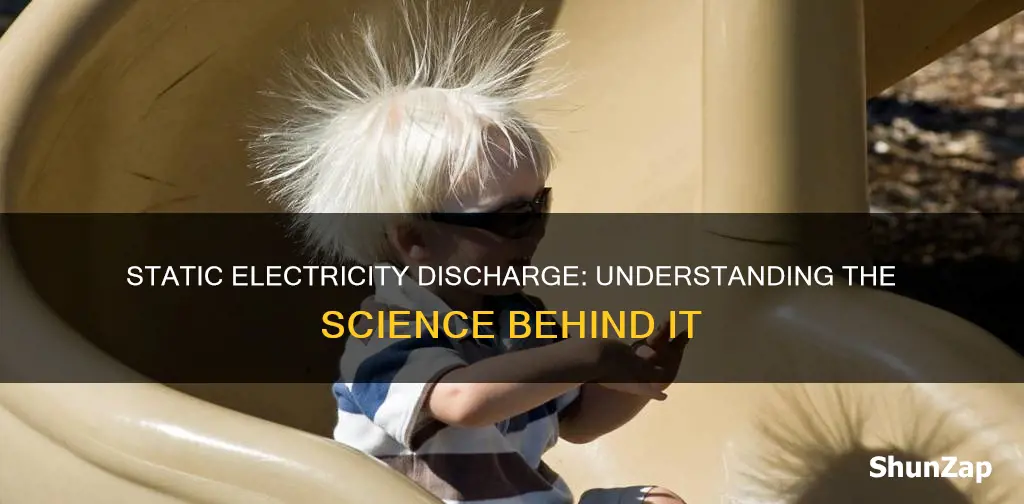 what does discharging static electricity mean