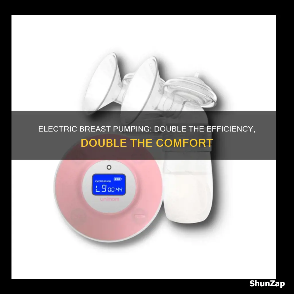what does double electric breast pump mean