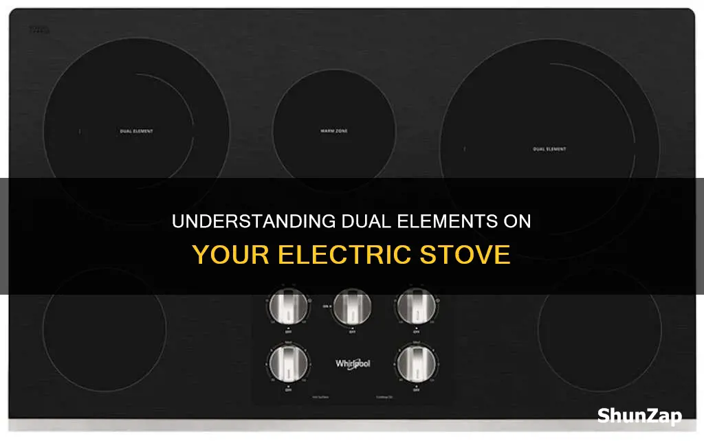 what does dual element mean on electric stove