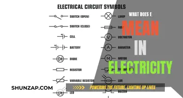Electricity's 'E': Unraveling the Mystery of Nature's Power