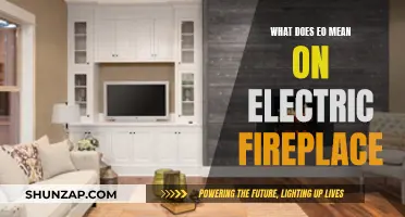 Understanding the E0 Error Code on Your Electric Fireplace