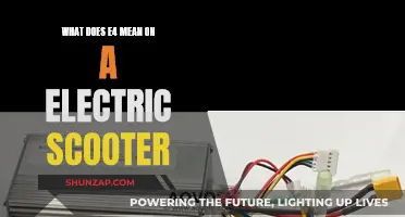 Understanding the E4 Error Code on Your Electric Scooter