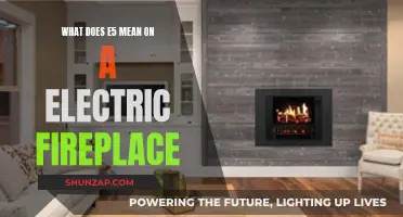 Understanding the E5 Error Code on Your Electric Fireplace