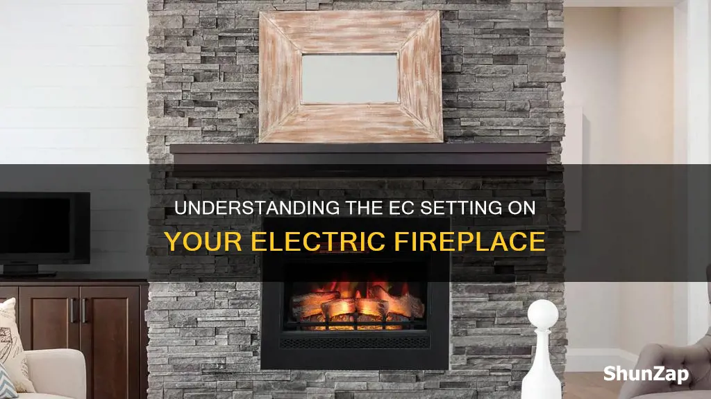 what does ec mean on electric fireplace