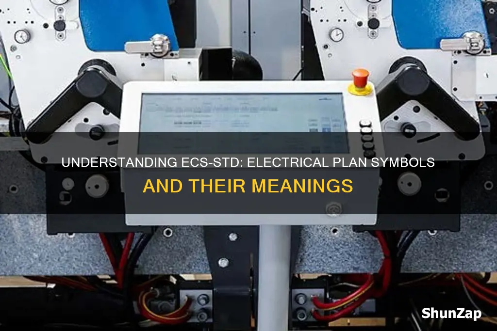 what does ecs-std mean on an electrical plan