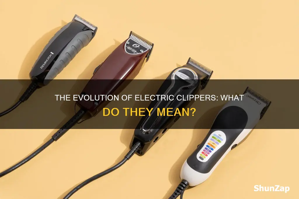 what does electric clippers mean