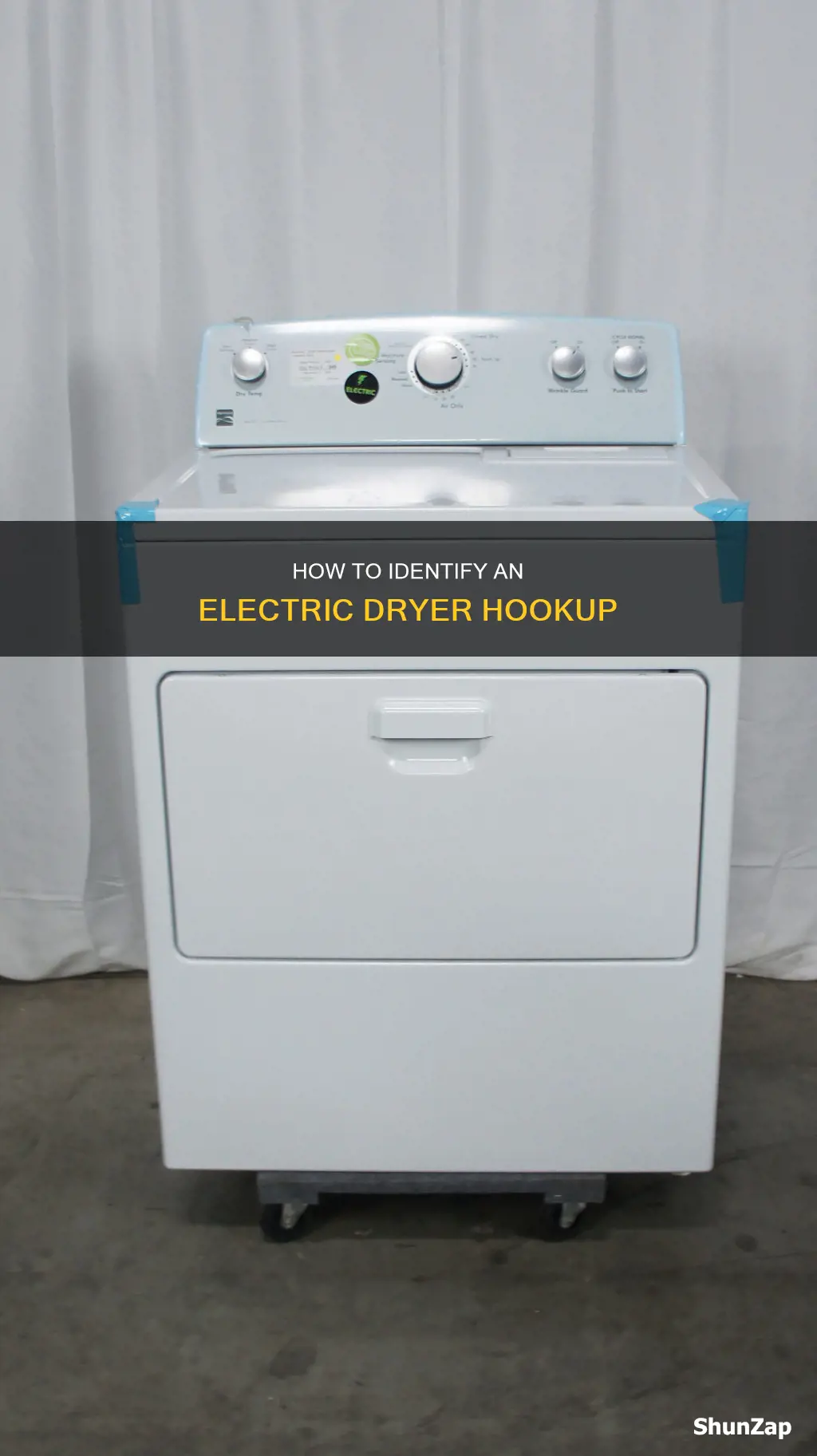 what does electric dryer hookup look like