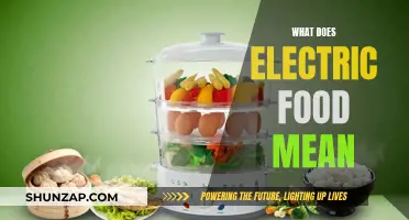 Electric Food: What Does It Mean and Why It Matters