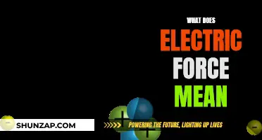 Understanding Electric Force: Definition and Basics Explained