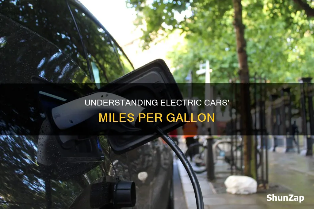 what does electric miles per gallon mean