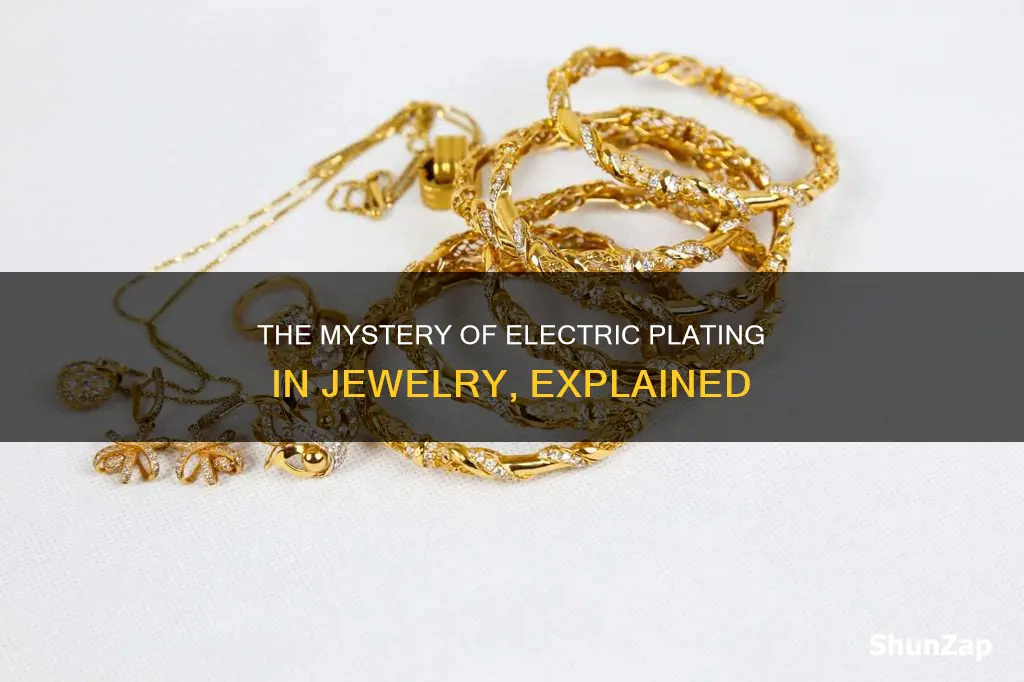 what does electric plated in jewlery mean