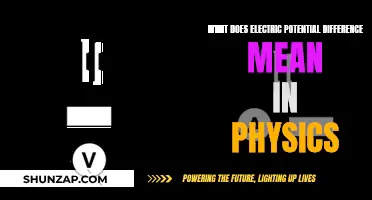 Understanding Electric Potential Difference in Physics