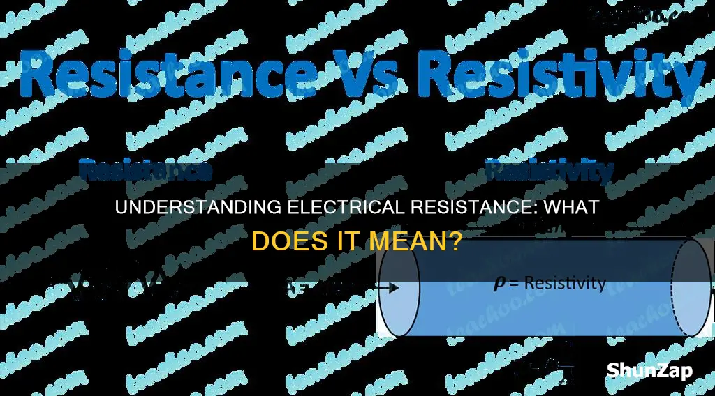 what does electric resientst mean