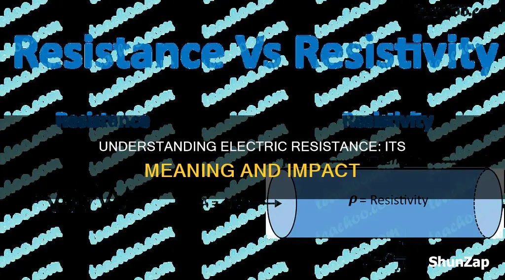 what does electric resist mean