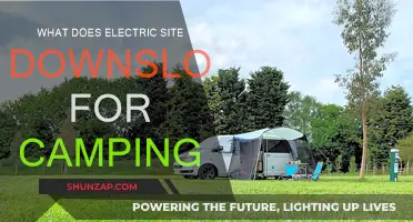 Camping Comfort: Electric Sites for Downslope Camping