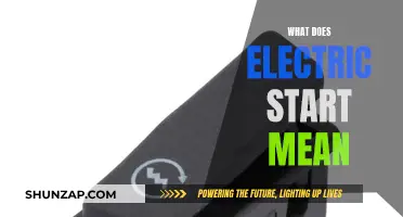Electric Start: What Does it Mean and How Does it Work?