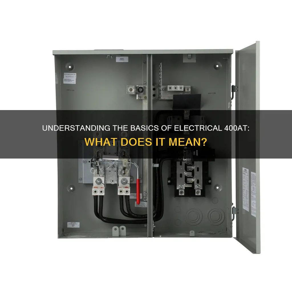what does electrical 400at mean