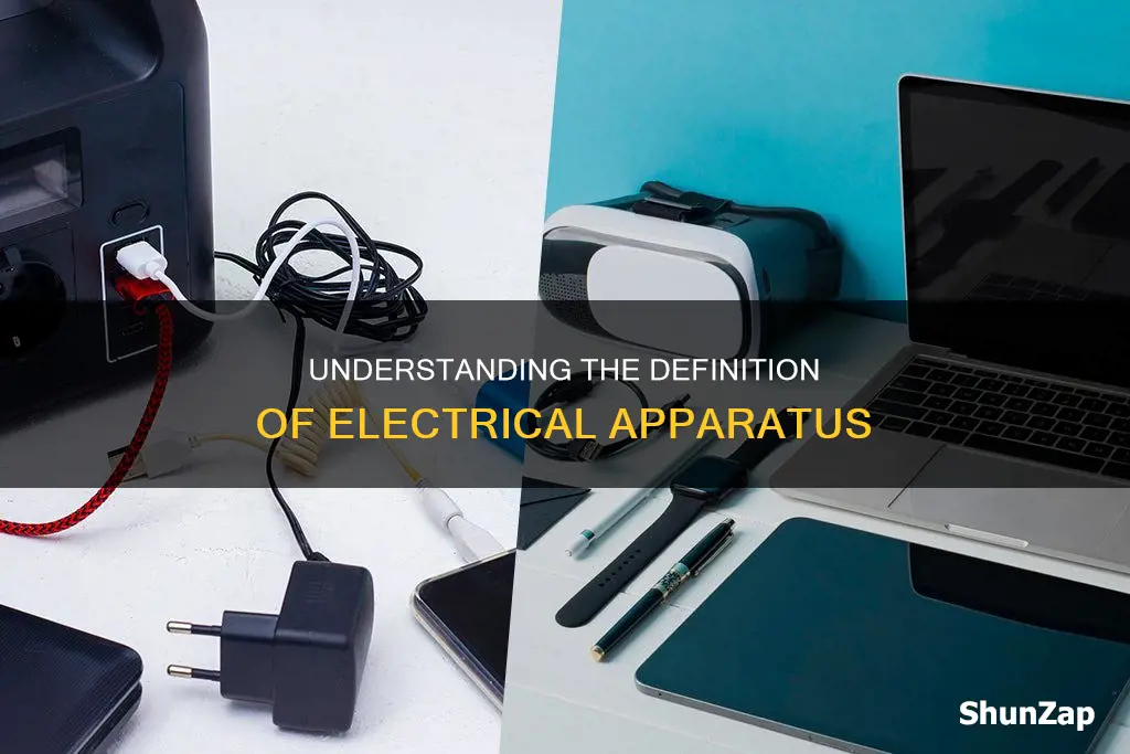 what does electrical apparatus mean