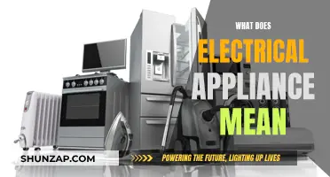 Understanding Electrical Appliances: Definition and Basics