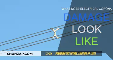 Electrical Corona Discharge: Signs of Damage and Degradation