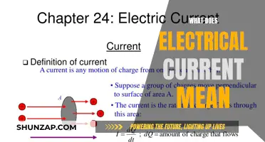 Understanding Electrical Current: Meaning and Basics