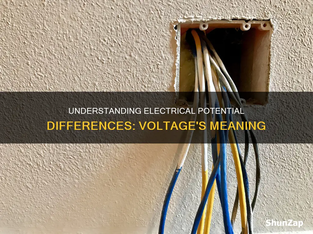what does electrical difference mean