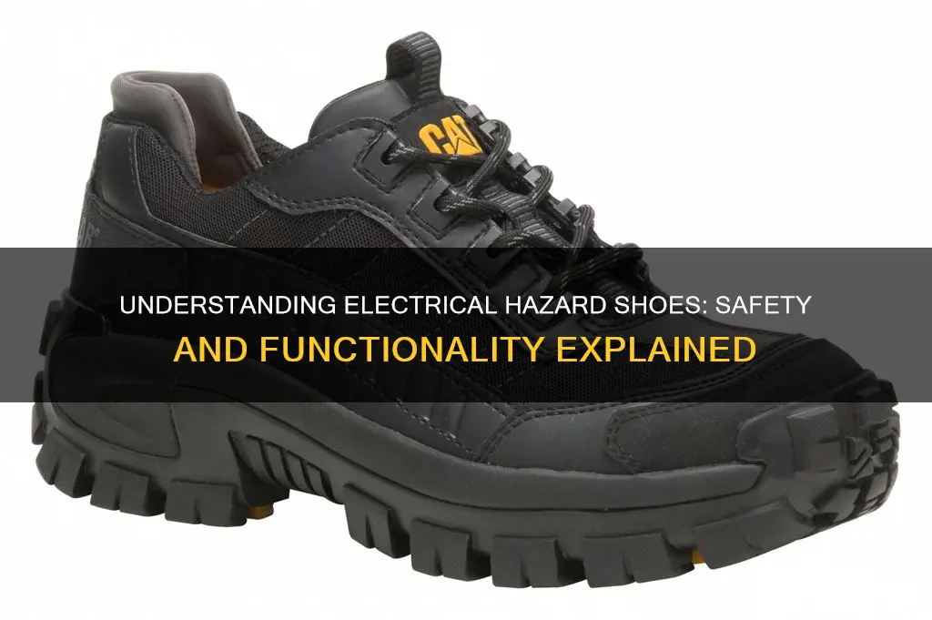 what does electrical hazard mean on shoes