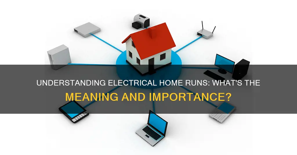 what does electrical home run mean